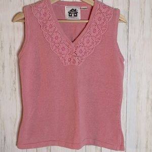 Storybook knits sleeveless sweater